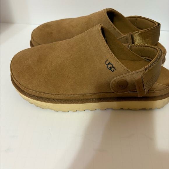 UGG Brown Suede Slip-On Loafers - Picture 3 of 8